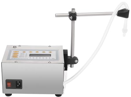 Füllmaschine Flüssigkeit 5-3500ML 220V 30W Liquid Filling Machine Abfüller Flüssigkeitsabfüllmaschine,Max Durchflussrate 3.2L