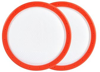 Amazon Basics Filtros de Repuesto para Aspiradora de Trineo de 1,7L (Modelo: B0D6V6S9KX), Pack de 2, Lavables