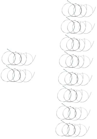 HEMOTON Violin Seiten Accessories 40 Stück Saiten Langlebige Violinenteile Musikinstrumentenzubehör Violinenzubehör Musikinstrumententeile Violinenzubehör Musikzubehör Violinenzubehör