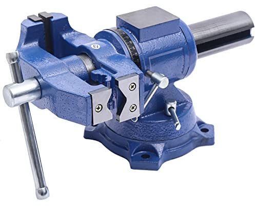 Tornillo de banco multifunción giratorio 360°, 100 mm, para fresadoras, fresadoras, máquinas de fresa y máquinas herramientas WEDM