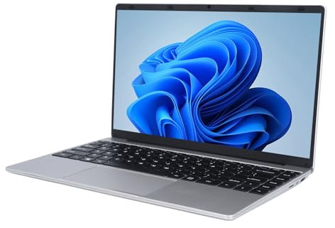 14.1in Laptop Computer, for Win 11 Pro Laptop Computer, J4125 Processor,1920x1080 FHD,Ultra Thin Netbook BT 4.2 for Schools Office Working,Multifunctional Interfaces (8GB+128GB)