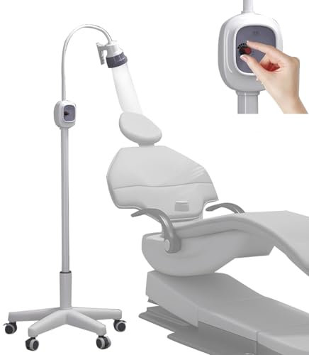 12 W Mobile Chirurgische Untersuchungslampe, Dimmbar Gynäkologische Untersuchungsleuchte, 5200 K Farbtemperatur, Bodenständer Haustierlampe Chirurgisches Licht
