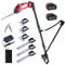 Multitool Kit, Potatore Telescopico da, Accessorio Tagliasiepi con Lame da, per Altezze Elevate, Batteria da 21 V (4 Ah), Batteria e Caricabatteria Inclusi B