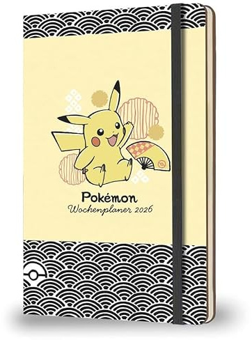 Pokémon: Wochenplaner 2026: Wochenplaner mit Prägung