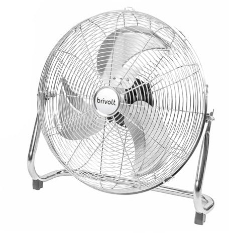 brivolt. Bodenventilator BVVC90, 3 Geschwindigkeiten, 90 W, Ø 40 cm