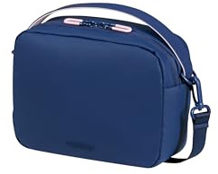 Samsonite American Tourister Puffypop - Bag, 20 cm - With AirPods compartment, Detachable shoulder strap - Blue (Navy)