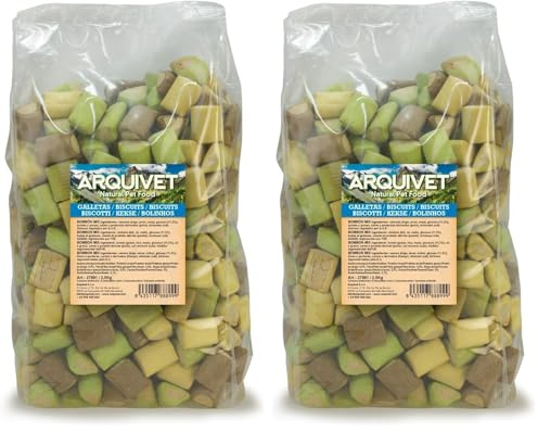 Arquivet, Biscuits, Biscuits pour Chiens, Chocolat Mix, 200 g (Lot de 2)