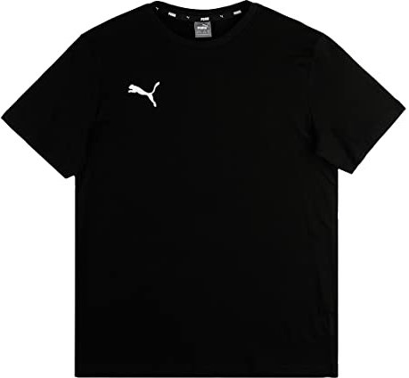 PUMA Jungen, teamGOAL 23 Casuals Tee Jr T-shirt, Schwarz, 128
