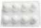 Amosfun Osterei Backform Ostern Silikonform 3D Kuchenform Schokoladenform Silikon Seifenform für Schokolade Süßigkeiten Badebombe Osterdeko