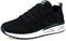 MINBEI Scarpe da Ginnastica da Donna Scarpe da Corsa Scarpe Sportive Tennis Lavoro da Donna Sneakers Running Sports da Signora Leggero Traspirante Nero Taglia 39 EU
