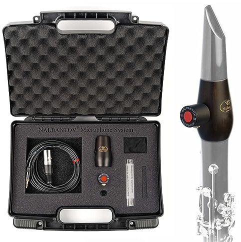 Nalbantov Klarinettenmikrofon NCM 8X SC Set + NK5 für Buffet Crampon Tradition