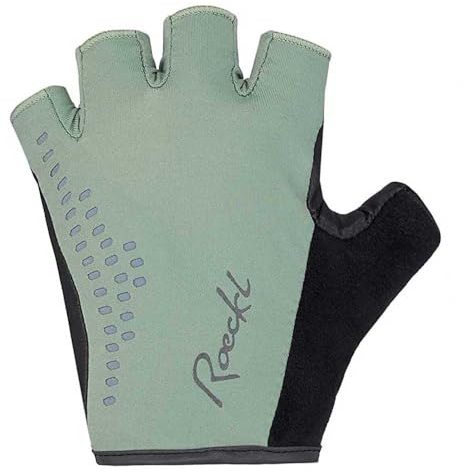 Roeckl Davilla Damen Fahrrad Handschuhe kurz grün 2023: Größe: 7.5