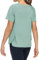 THE GYM PEOPLE Damen Kurzärmeliges Shirts mit Rundhalsausschnitt Atmungsaktiv Yoga T-Shirts mit Seitenschlitzen Light Green S