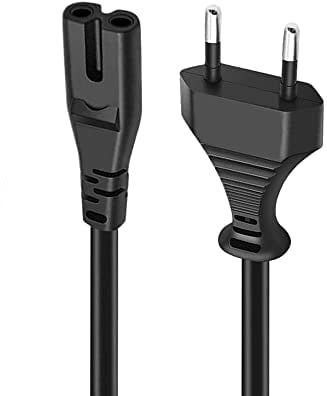 AC Power Cord Netzkabel Stromkabel 2 polig Cable Replacement for Canon Pixma TS6350 TS9550 TS9520 TS705 TS8350 TS5150 TS3350 TS3150 TS5050 TS3450 TR4550 MX340 MX350 MX360 MX410 Printer