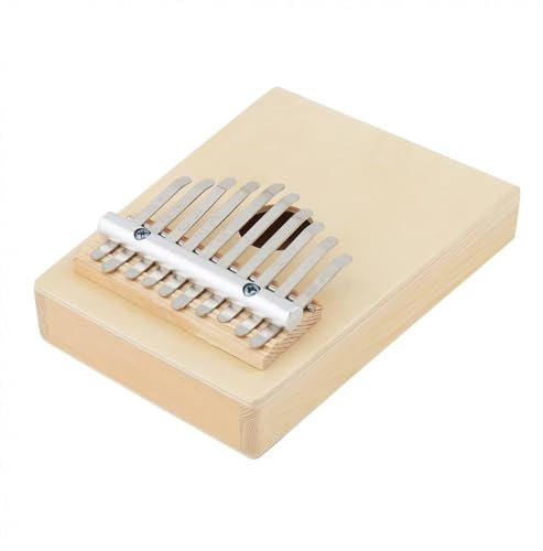 Kalimba Piano 10 Keys Pine Wood Kalimba Thumb Piano 10 Tone Mini Handheld Piano Keyboard Instruments