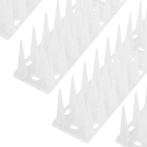 OFFO Pinchos Antipalomas, Pinchos para Palomas de 1,9m,Pinchos Palomas Exterior Resistente para Balcones, techos, Jardines o barreras privadas,Antipalomas Transparente