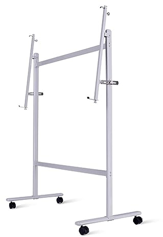 DLAZUM Universeller beweglicher Metallständer für Whiteboard, Kreidetafel, Korktafel, Pinnwand, Werbetafel, für Schule, Büro, Klassenzimmer