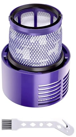 Filtres de rechange V10 pour Dyson V10 Cyclone Series, V10 Absolute, V10 Animal, V10 Total Clean, SV12, numéro de pièce 969082-01, violet