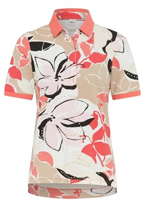 Brax Damen Style.Cleo Pima Pique Print T-Shirt