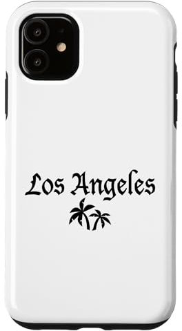 Hülle für iPhone 11 Los Angeles Palmen LA California