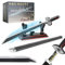 HRS Katana Demon Slayer Compatible avec Épée Ideas Jeu, 100cm Katana Tanjiro Kamado Cosplay Manga Cadeau Décoratif pour Adultes et Garçons Jeux de Construction avec Support et Gaine (759 Pièces)