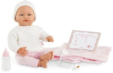 Corolle - Mon Grand Poupon, Rose, Nouveau Né réaliste, 42cm, dès 2 Ans 9000150070