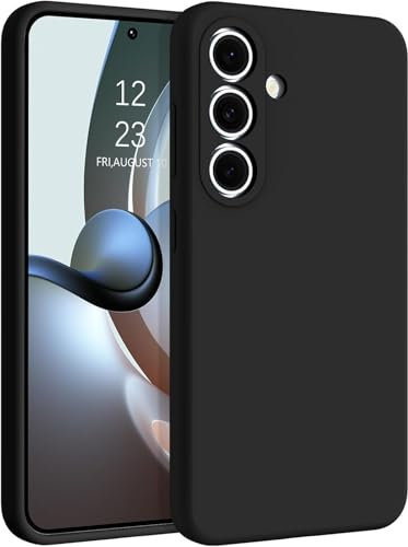 MC WHLZD Hülle für Samsung Galaxy S25 Dünn Handyhülle, Rundumschutz für Kamera und Bildschirm, Stoßfeste Schutzhülle mit Weiche Silikon Case