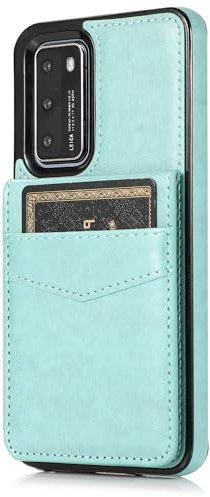 Étui à rabat pour smartphone Compatible Avec La Coque De Téléphone Huawei P40 En Cuir PU Rétro Résistant Aux Chocs, Étui De Téléphone À Rabat, Coque De Téléphone En TPU Souple, Rigide, PC, Coque De Pr
