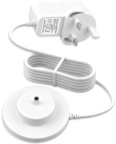 9V 1.5A Charger Compatible with Toniebox Audio Player Base Station, Replacement Power Adapter with 1.8m Cable and Charging Dock, Power Cord for Kids Audio Player with Cable Ties