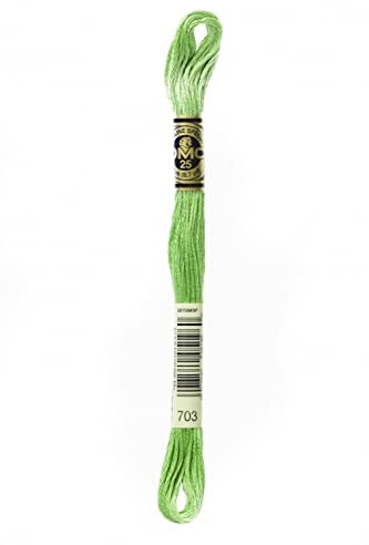 DMC Stickgarn aus Baumwolle, 703, pro Knäuel