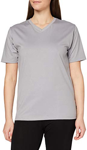 Trigema Damen 537203 T-Shirt, per Pack Grau (cool-Grey 012), XXX-Large (Herstellergröße: XXXL)