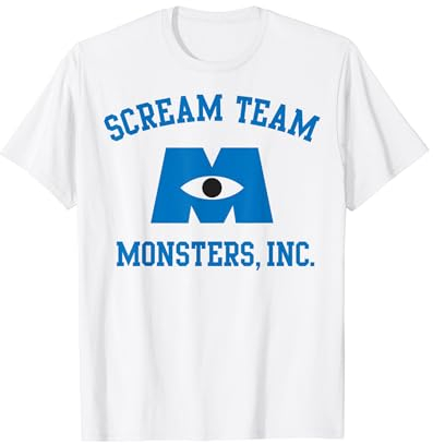 Disney Pixar Monsters University Scream Team Logo T-Shirt
