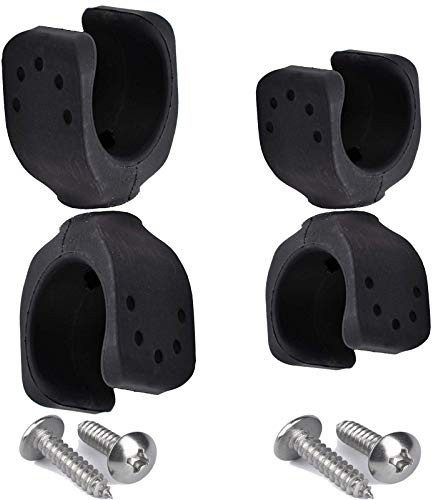4/PK, （ 2 Big and 2 Small ）Flashlight Mounting Brackets - for Photography Bracket, Great Versatile Clip Mount for LED Flashlights & Similar Things, Works Great to Mount Your Flashlight in Truck Car