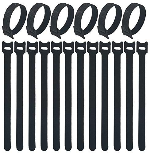 Fascette Cavi,Fissaggio Fascette con Riutilizzabili in Nylon,Fascette Fermacavi Fascette di Chiusura 100 Pezzi Nere
