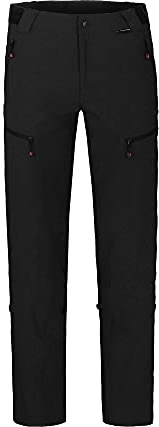 Bergson LEBIKO | Herren Wanderhose, robust, elastisch, Black [900], 106 - Herren