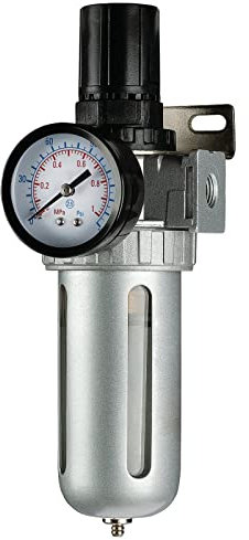 Draper 70826 1/4 BSP Filter/Regulator Unit,Silver