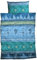 sister s. Biber Bettwäsche Indi orientalische Ornamente Bordüren Bettwäsche-Set modernes Landhaus Italienischer Flair so hip… (aquablau, 135 cm x 200 cm)