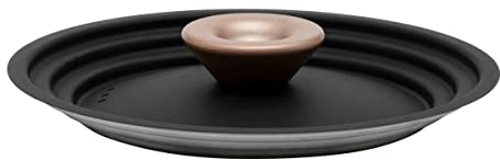 Meyer Accent Universal Pan Lid Large 24cm/26cm/28cm - Stainless Steel Pot Lid with Stay Cool Handle, Durable & Stackable Dishwasher Safe Cookware