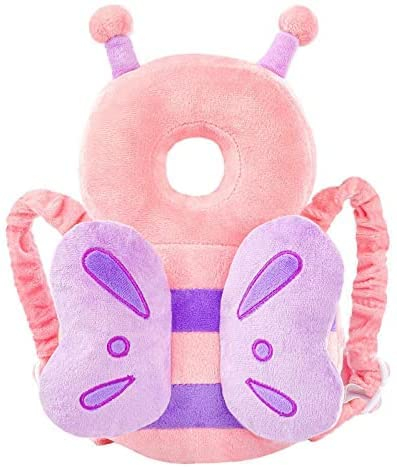 Bambebe Baby Kopfschutz Kissen Infant Sicherheit Pads Rückenprotektor Sicherheit Baby Rucksack Kleinkinder Kopfstützen-Rückenschutzkissen