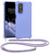 kwmobile Necklace Case kompatibel mit Xiaomi Mi 10T / Mi 10T Pro Hülle - Cover mit Kordel zum Umhängen - Silikon Schutzhülle Lavendel