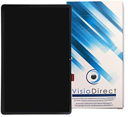 Visiodirect Ecran Complet Compatible avec Samsung Galaxy Tab S7 FE SM-T730 SM-T736B (5G) vitre Tactile + écran LCD sur Chassis