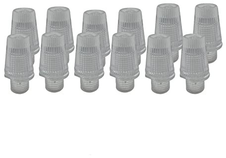 HALOTEC | Pack 8 Abrazadera Prensaestopas|Color Transparente | Fijación y sujeción de Cables electricos a Portalámparas |Alivio de Tensión para Cables | Seguridad|Fabricación Italiana