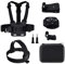 Twilight Garage 8in1 Action Cam zubehör Set Actionkamera gopro Zubehör für GoPro Hero 9 8 7 6 5 Schwarz SJCAM Xiaomi Yi 4K AKASO Helmhalterung,Große Tragetasche
