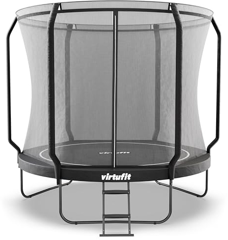 Virtufit Premium Outdoor-Trampolin - mit Sicherheitsnetz - 251 cm