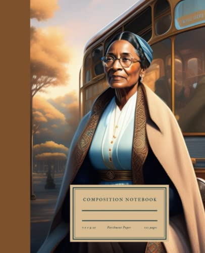 Rosa Parks - Graph Paper Notebook Quad Ruled - women who changed the world