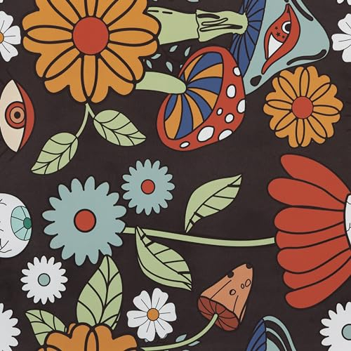 Hode Sticky Back Plastic Patterned Dark Floral 44cmx3m, Peel and Stick Self Adhesive Wallpaper Contact Paper Waterproof, Vinyl Wrap for Wall Furniture Bedroom Living Room Table