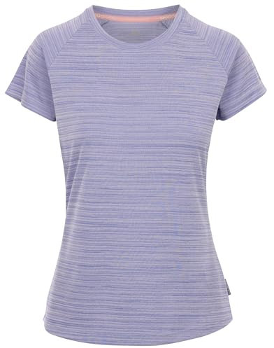 Trespass Womens Active Top-Tp75 Vickland Sky Blue Marl in Size - 20