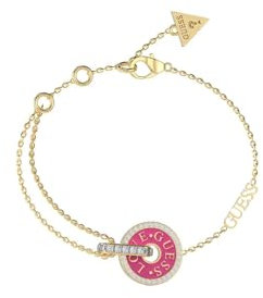 Guess Love GUESS Damen-Armband JUBB04078JWYGFCS, Talla única, Edelstahl, Kein Edelstein