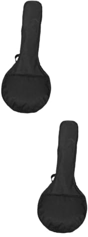 TOYANDONA 2pcs Mandolin Gig Bag over Shoulder Bag for Men Padded Shoulder Strap Mandolin Storage Container Concert Case