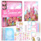 GROFIS DIY Journal Set für Mädchen, Scrapbook & Diary Briefpapier Set, Kunst und Bastel Kits, Tagebuch Zeug für Kinder und Tweens Teens, Weihnachten Geburtstag Geschenke für 8-14 Jahre Mädchen